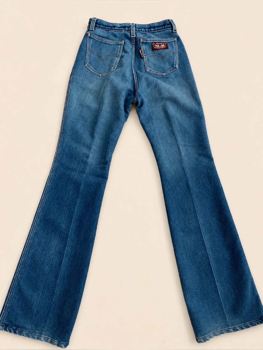 Vintage Levi’s Bootcut Jeans • Maroon Tab Patch • High Rise • Made in USA